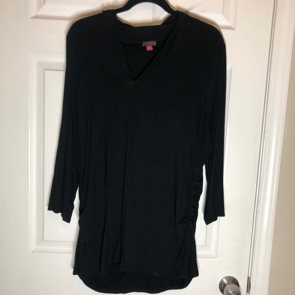 Vince Camuto plus size 2X 3/4 sleeve tunic shirt